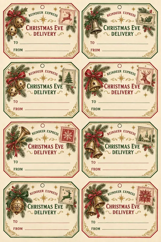 Reindeer Delivery Christmas Kits
