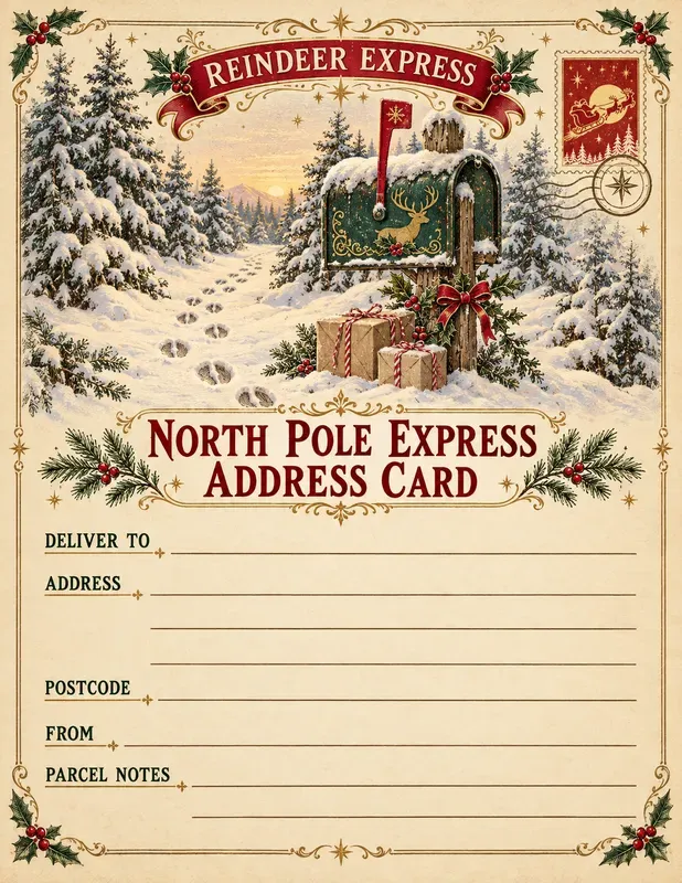 Reindeer Delivery Christmas Kits