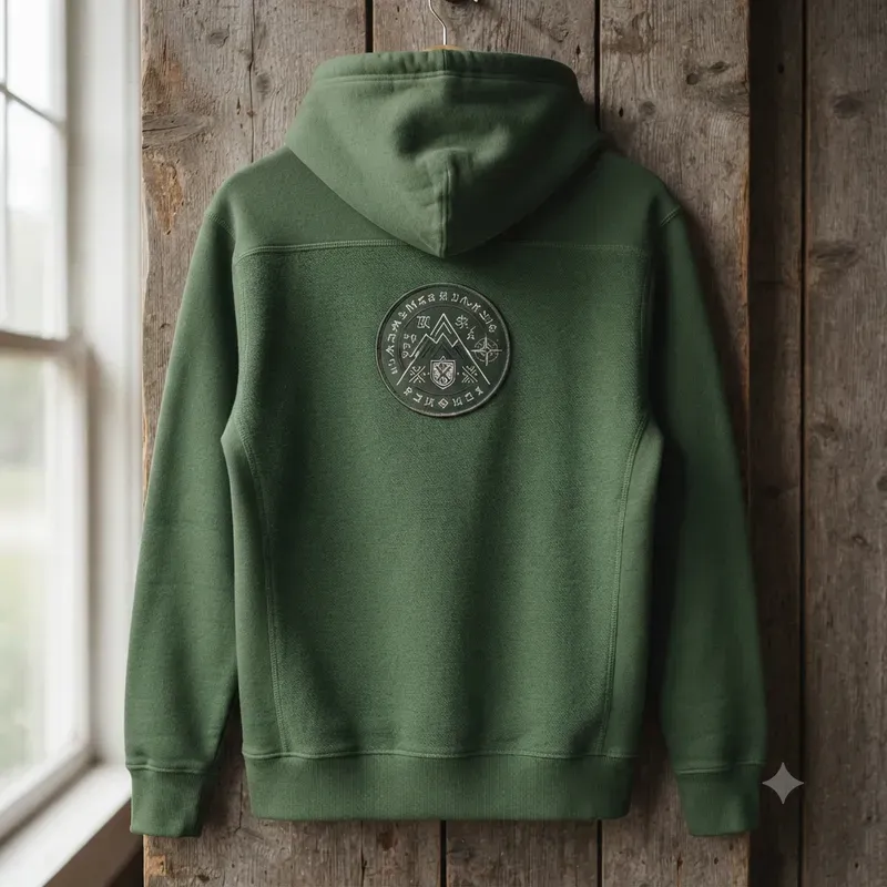 Hoodie Back Graphic Mockup Systems