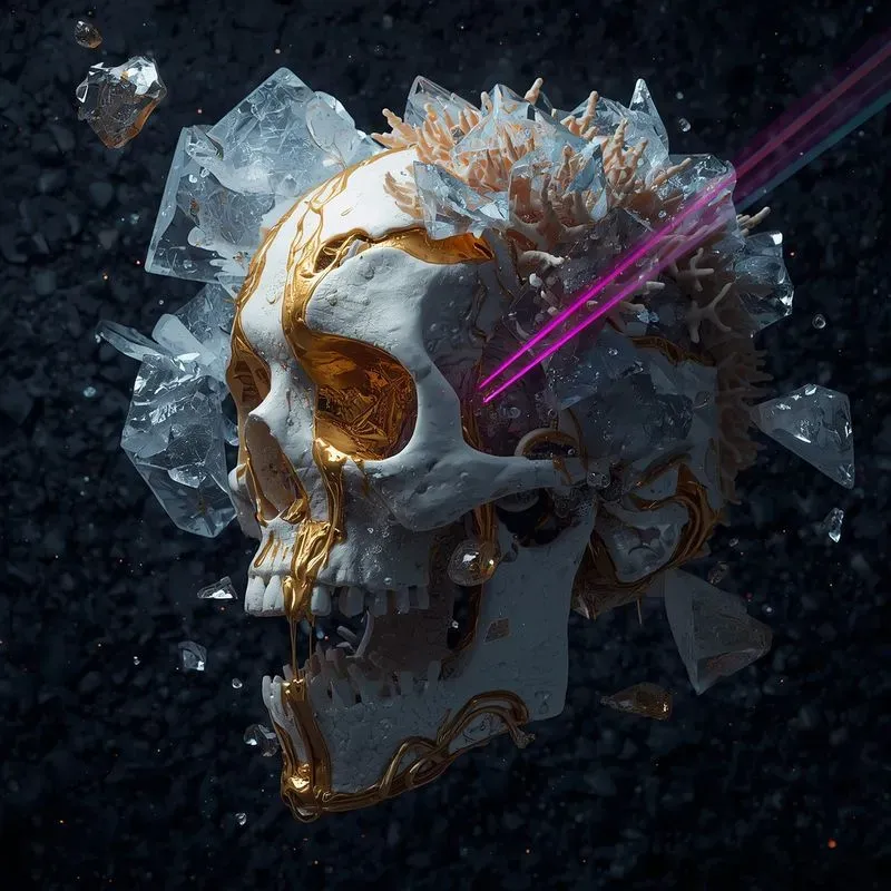 Biodigital Fusion 3D Art