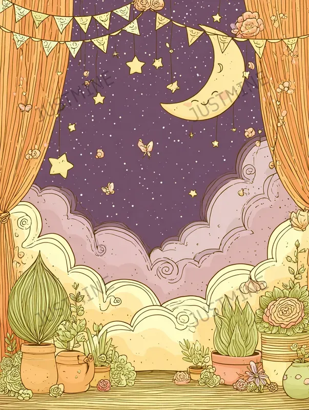Dreamy Fairytale Frame Backgrounds