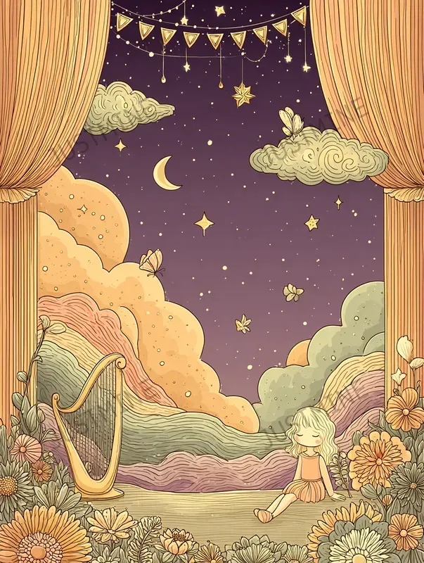 Dreamy Fairytale Frame Backgrounds