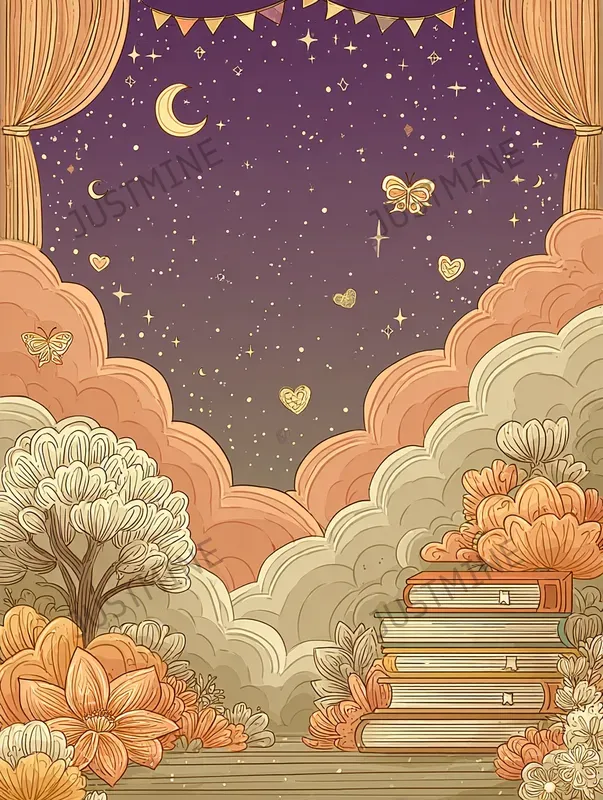 Dreamy Fairytale Frame Backgrounds