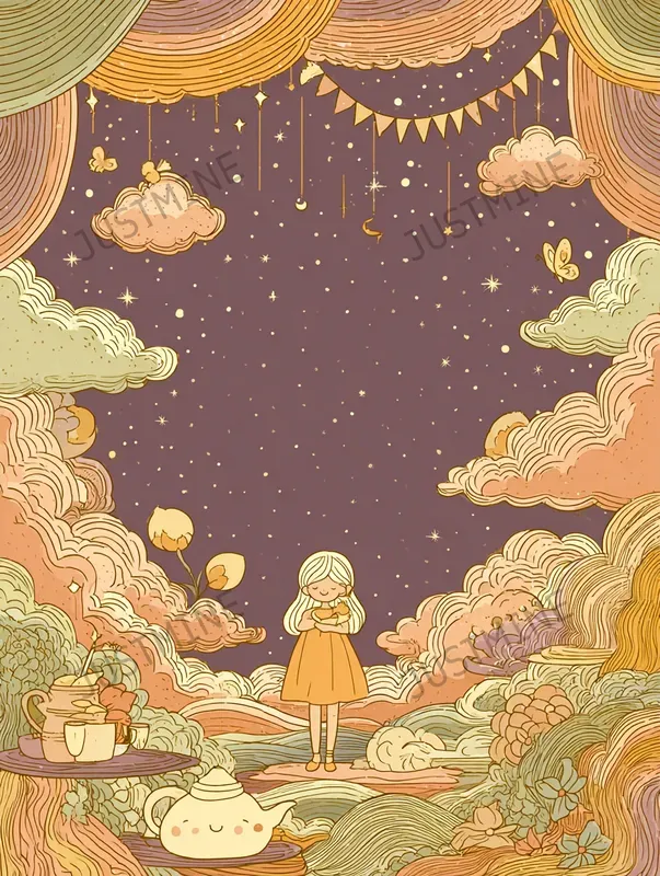 Dreamy Fairytale Frame Backgrounds