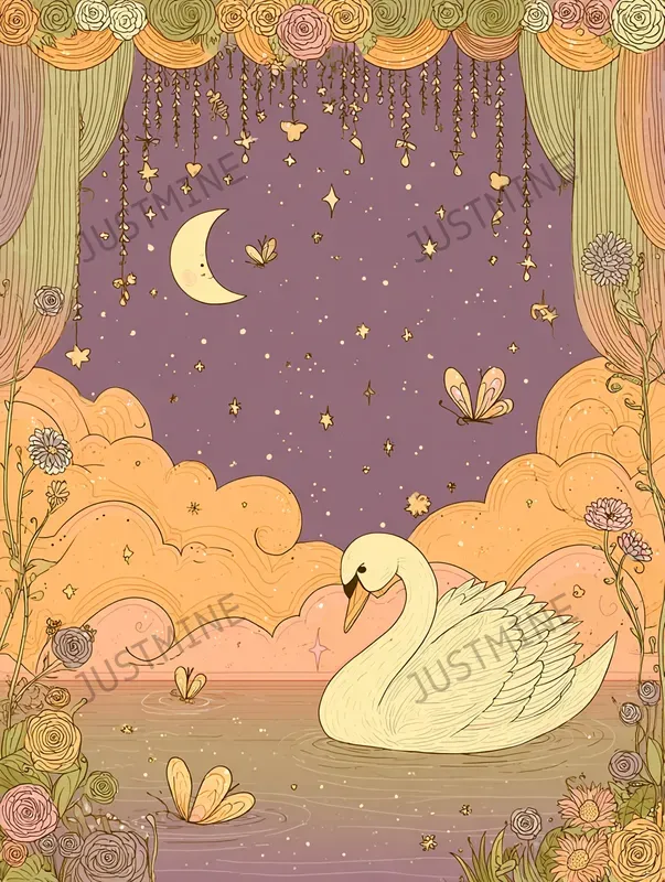 Dreamy Fairytale Frame Backgrounds