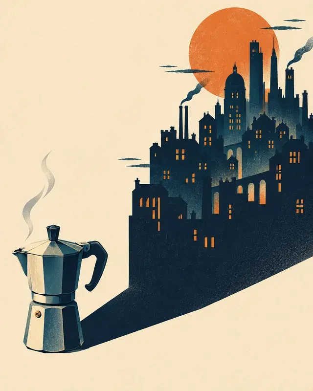 Symbolic Shadow Editorial Posters