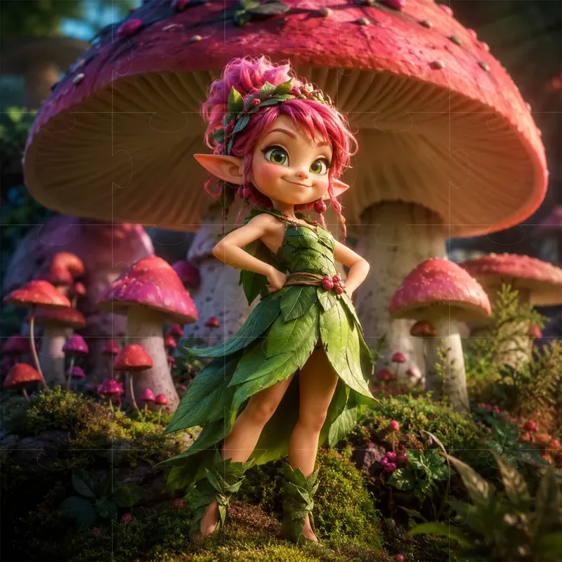 Stylized 3D Character Illustrations