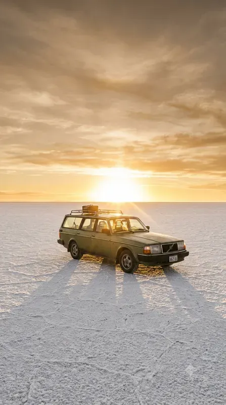 Salt Flats Horizon Car Stages