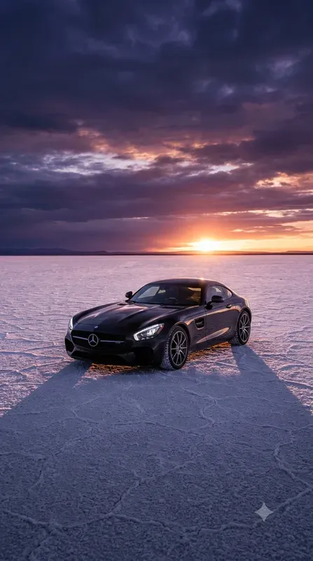 Salt Flats Horizon Car Stages