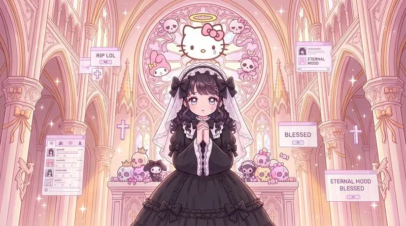 Kawaii Gothic Anime Art
