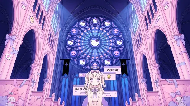 Kawaii Gothic Anime Art