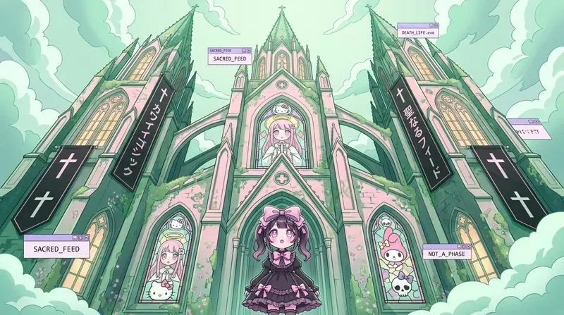 Kawaii Gothic Anime Art
