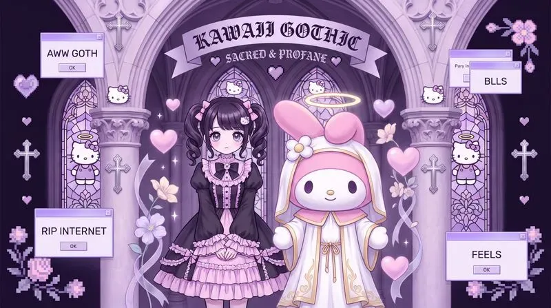 Kawaii Gothic Anime Art