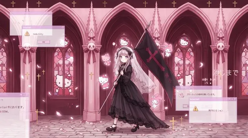 Kawaii Gothic Anime Art