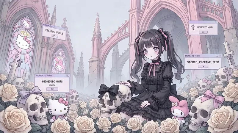 Kawaii Gothic Anime Art