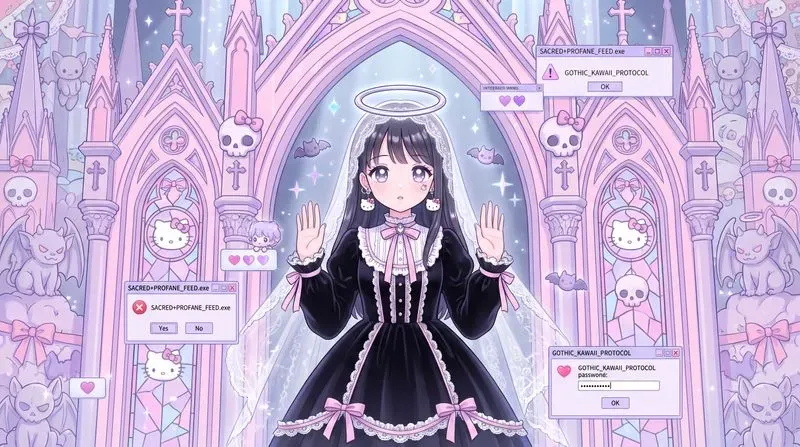 Kawaii Gothic Anime Art