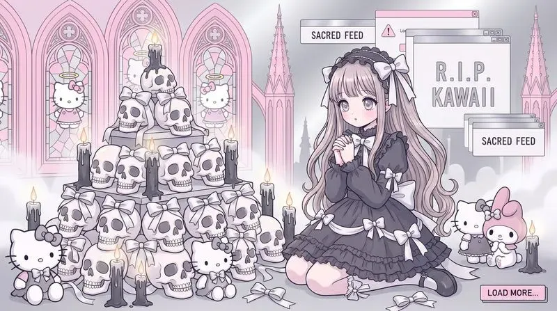 Kawaii Gothic Anime Art