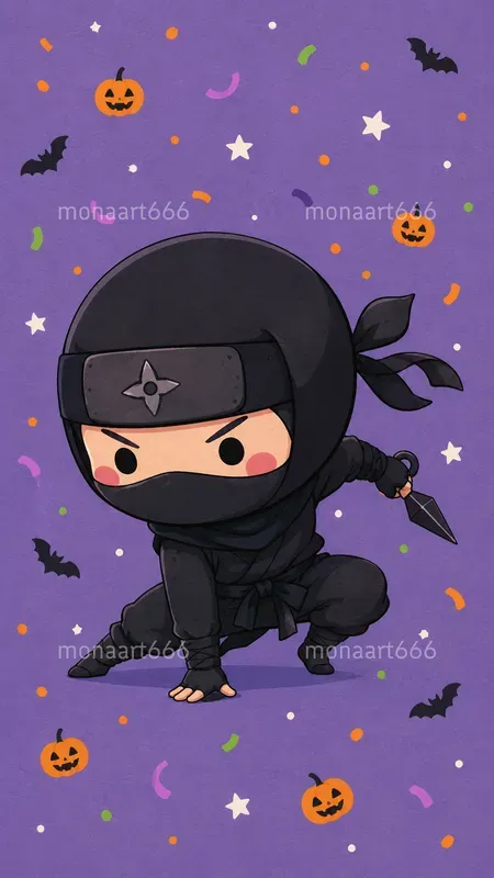 Clean Halloween Storybook Caricatures