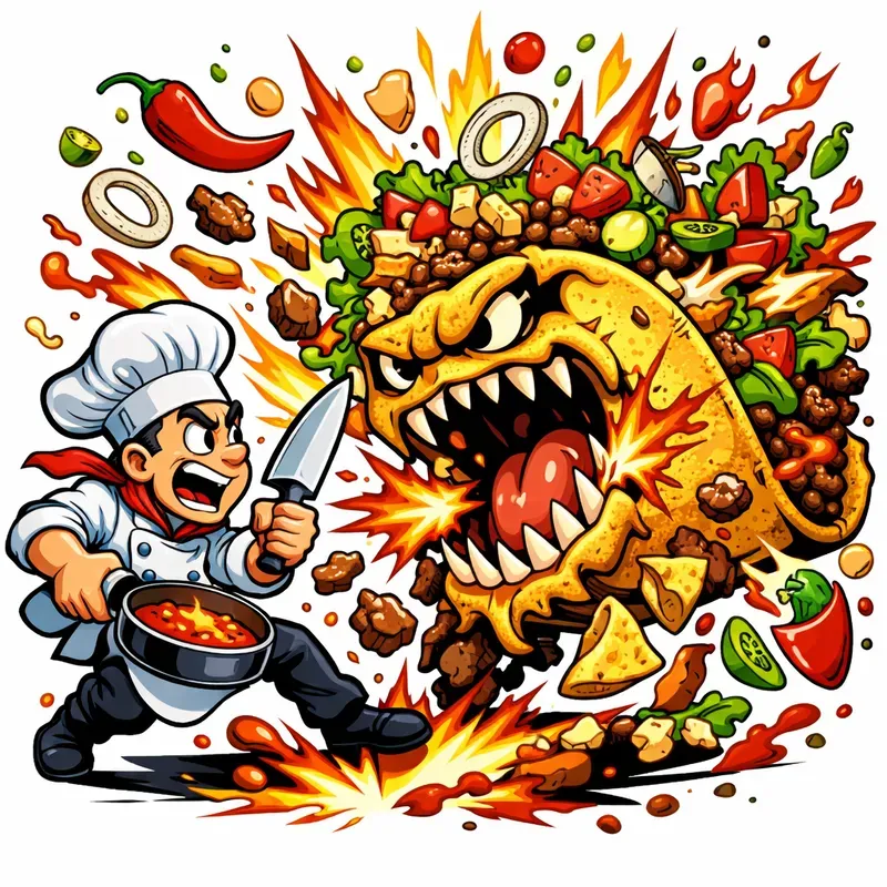 Chef Vs Food Monster Battles