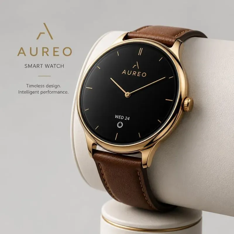 Minimalist Smartwatch Device Mockups