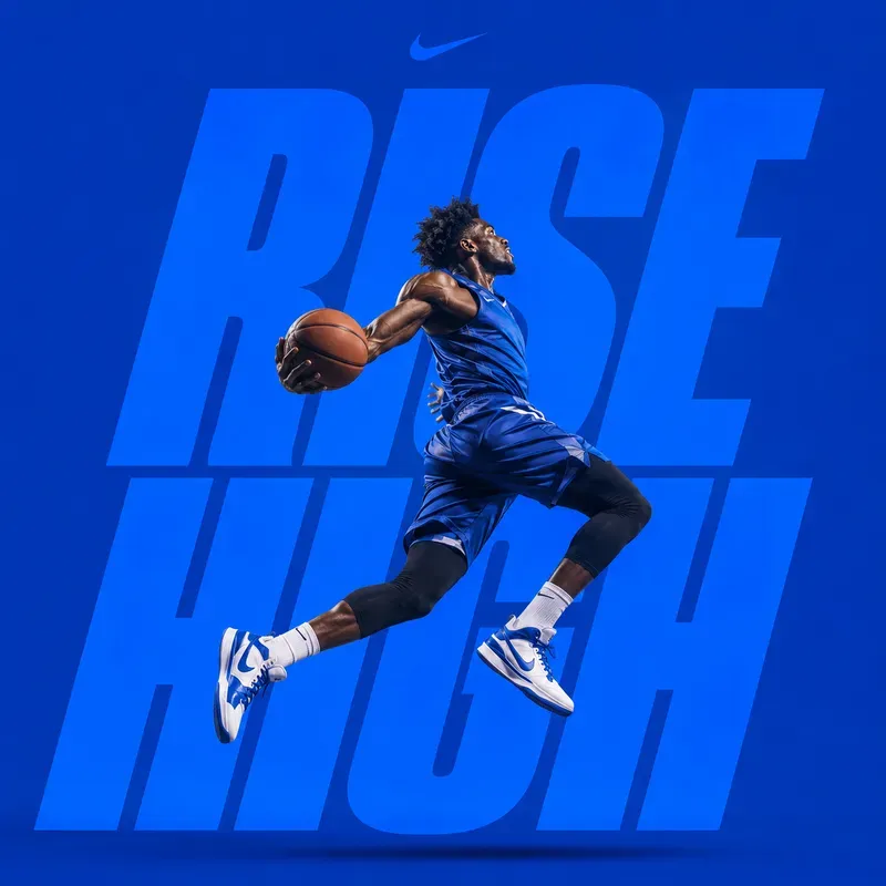 Dynamic Sports Typography Posters
