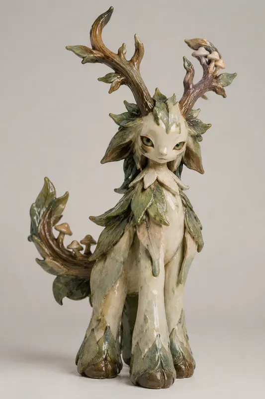 Ceramic 3D Character Sculptures