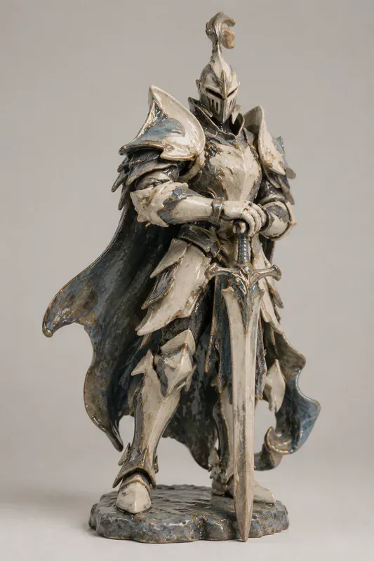 Ceramic 3D Character Sculptures