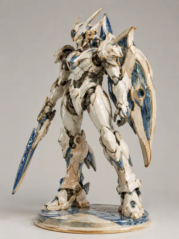 Ceramic 3D Character Sculptures