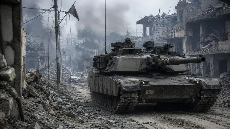 Modern Battle Tank Cinematics