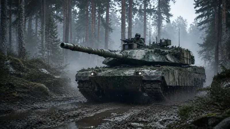 Modern Battle Tank Cinematics