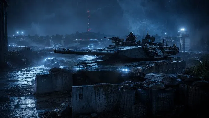 Modern Battle Tank Cinematics