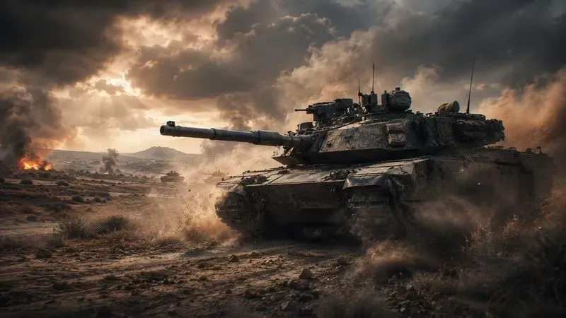 Modern Battle Tank Cinematics