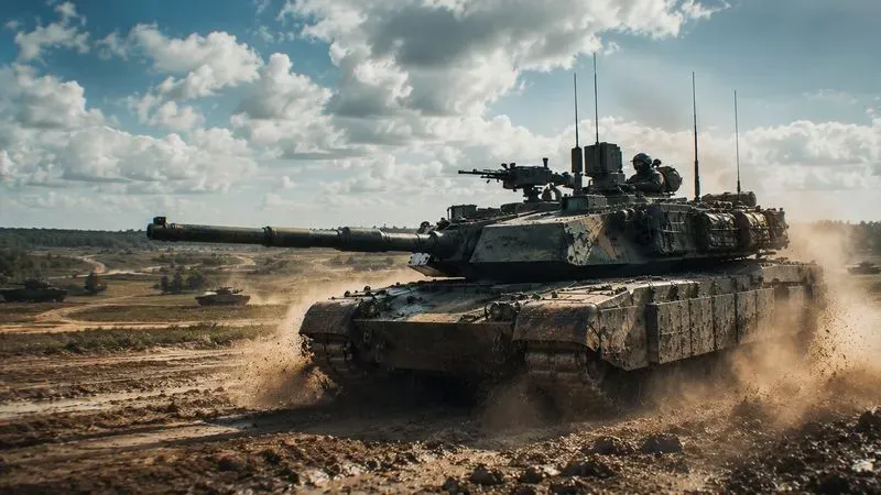 Modern Battle Tank Cinematics