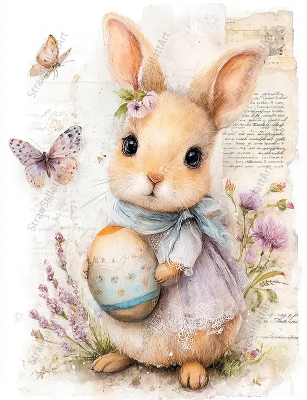 Spring Characters Easter Junk Journals
