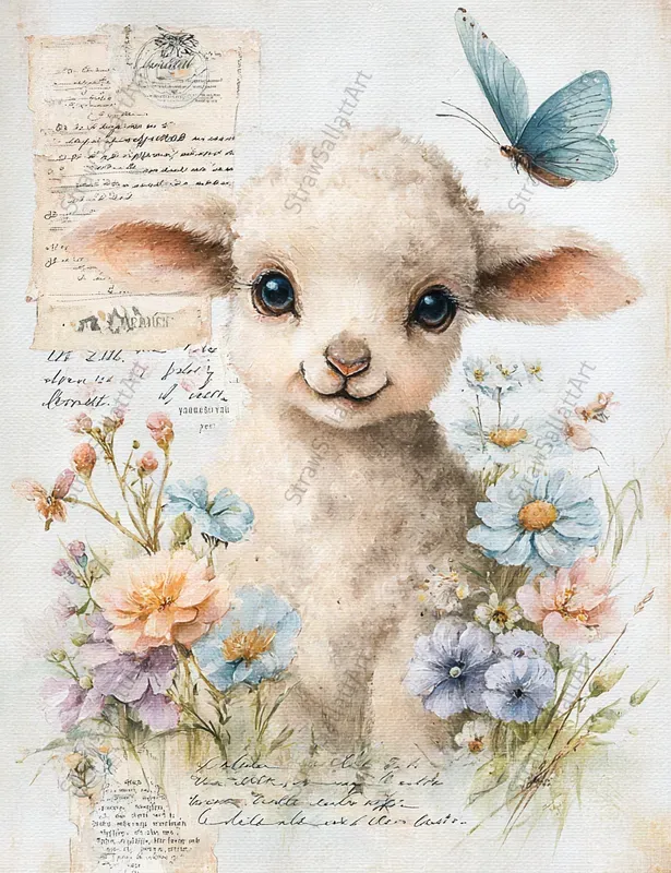 Spring Characters Easter Junk Journals