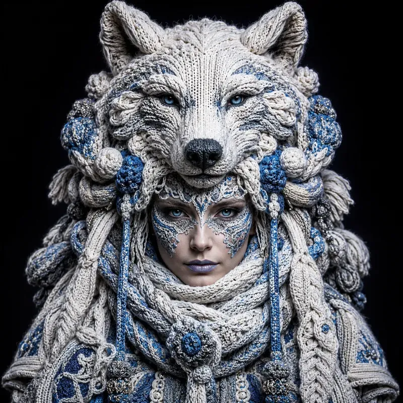 Knitted Fantasy Portrait Sets