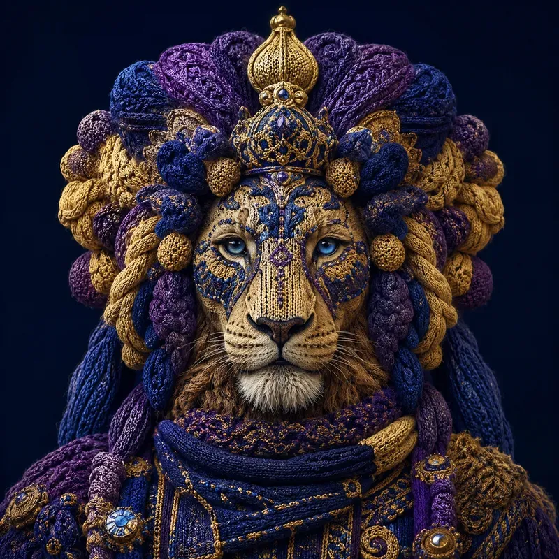 Knitted Fantasy Portrait Sets