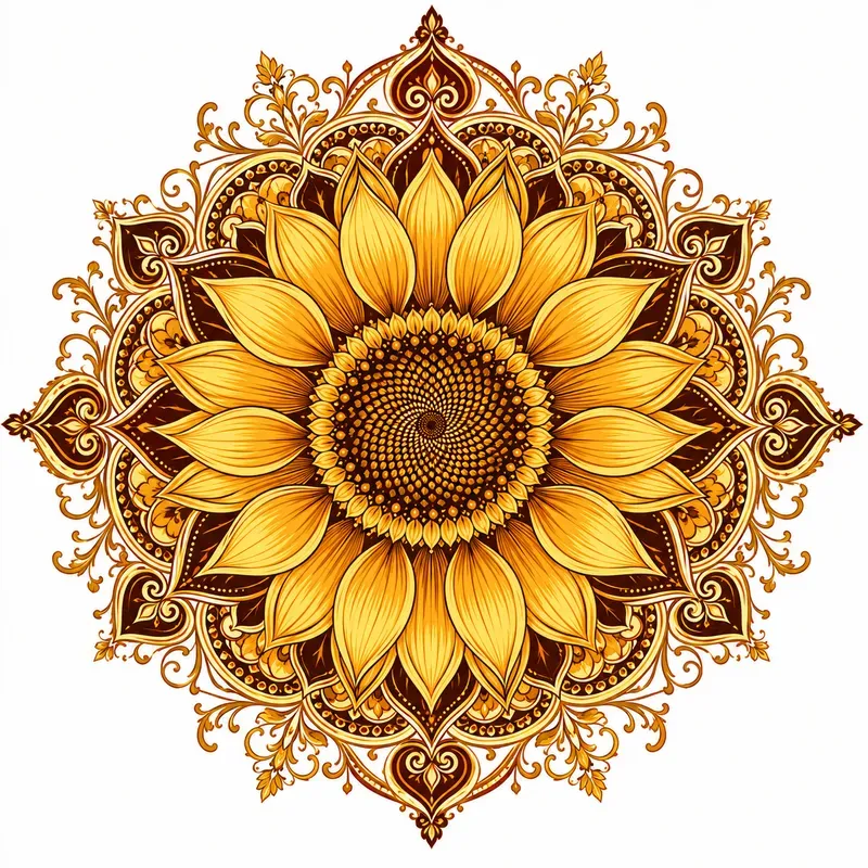 Floral Mandala Design Generator