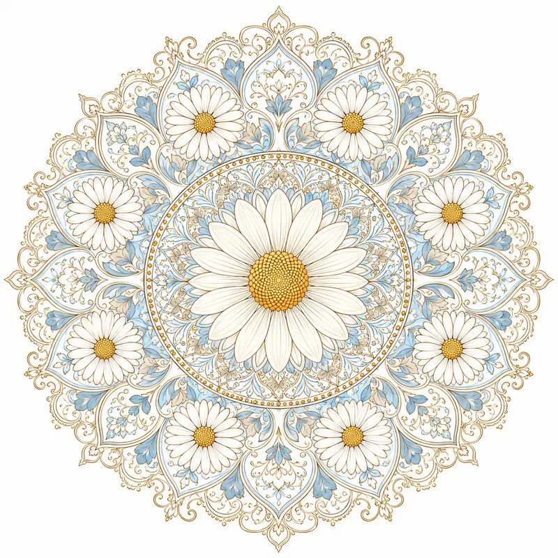 Floral Mandala Design Generator