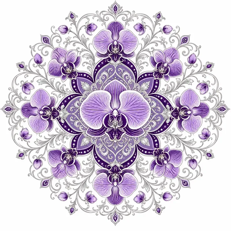 Floral Mandala Design Generator