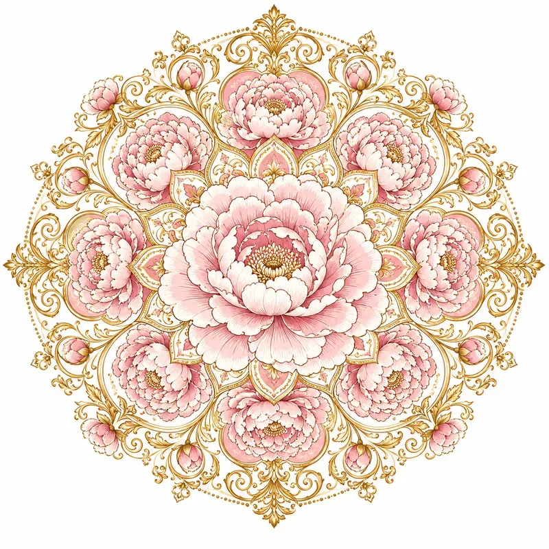 Floral Mandala Design Generator