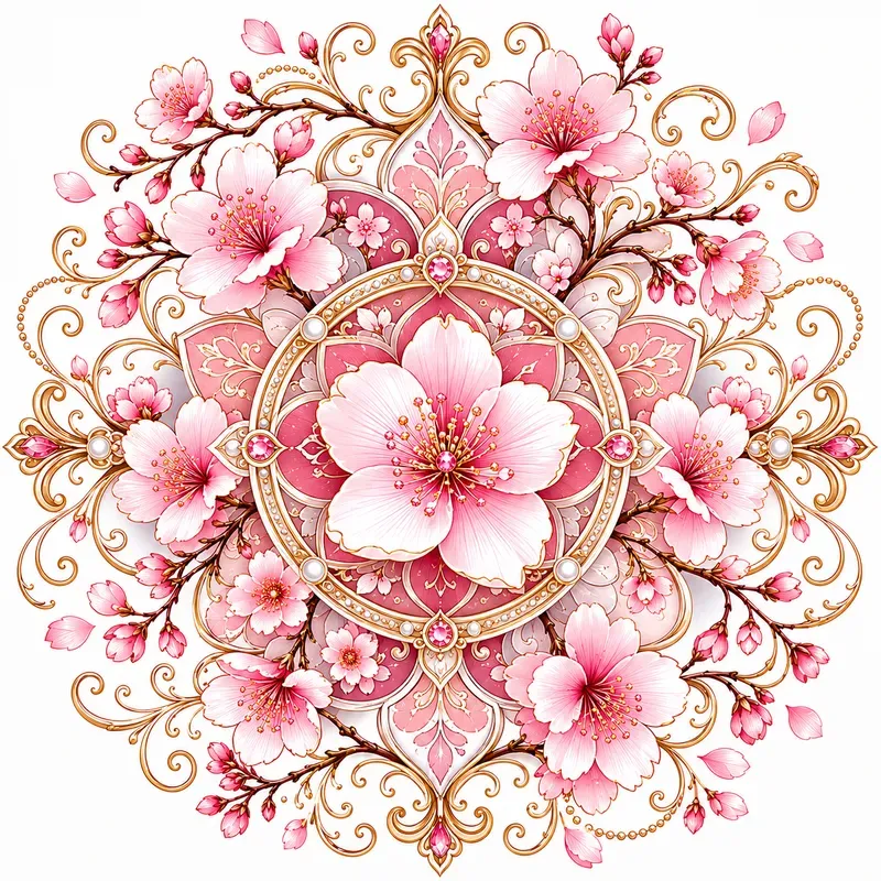 Floral Mandala Design Generator