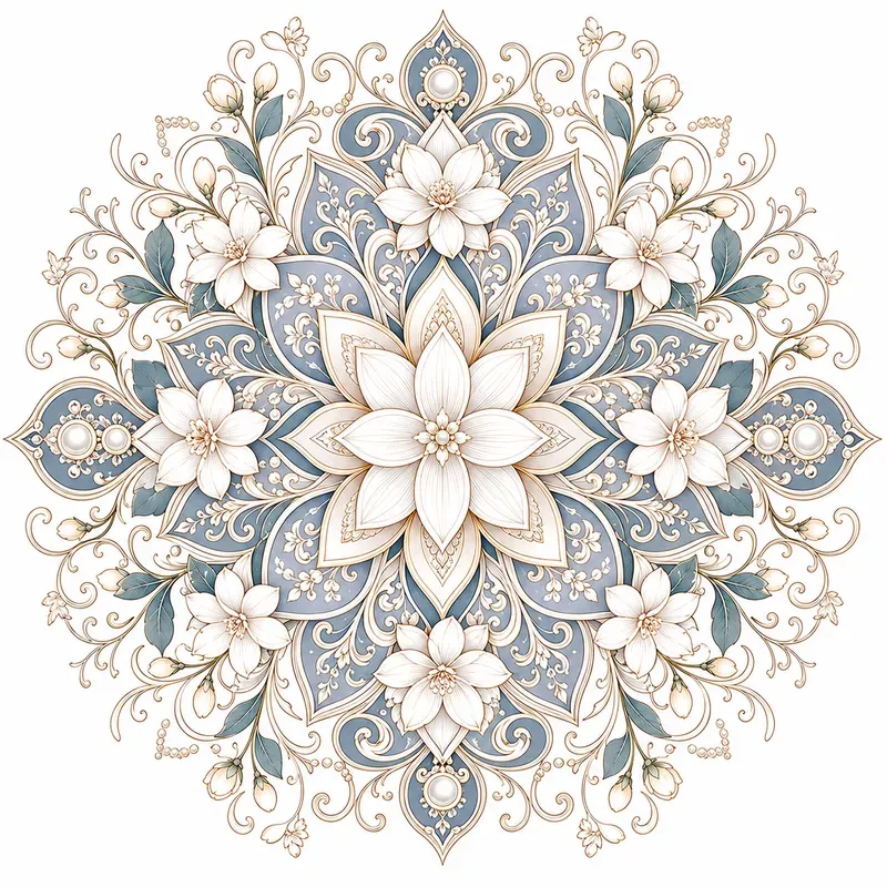 Floral Mandala Design Generator