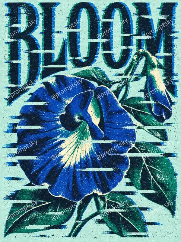 Glitched Vintage Art