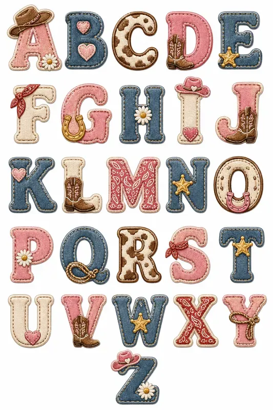 Themed Az Alphabet Sets
