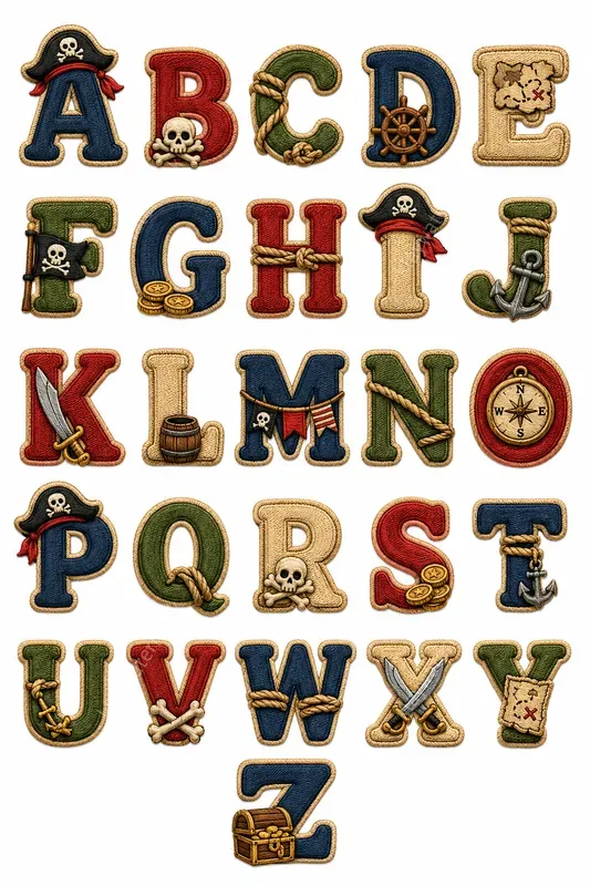 Themed Az Alphabet Sets