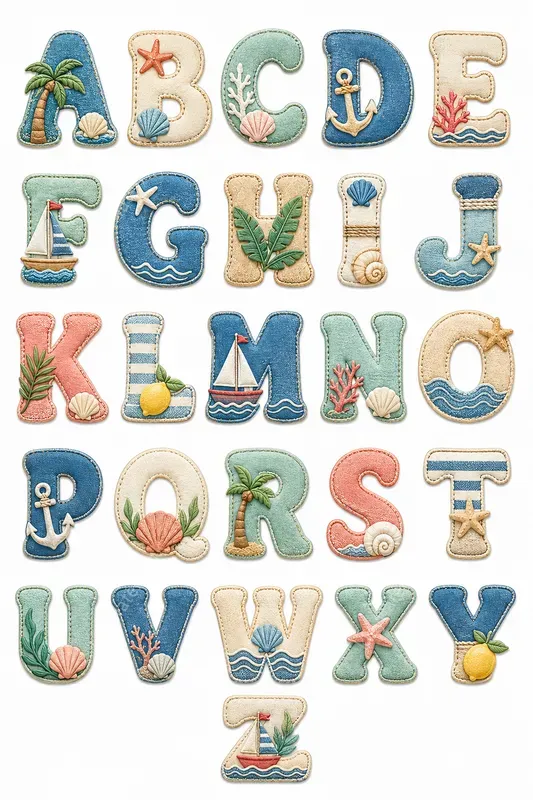 Themed Az Alphabet Sets