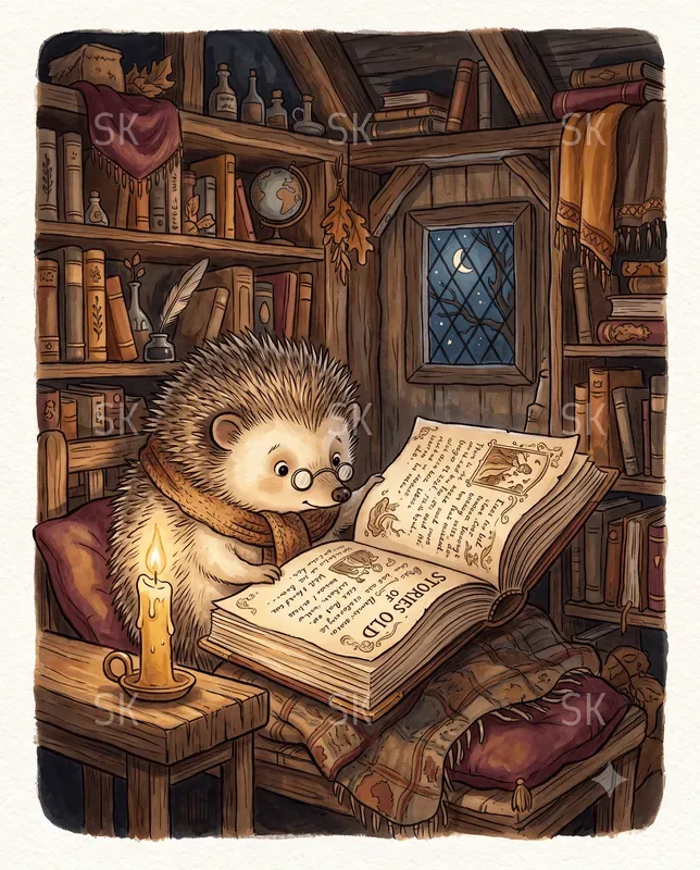 Cute Childrens Storybook Illustrations