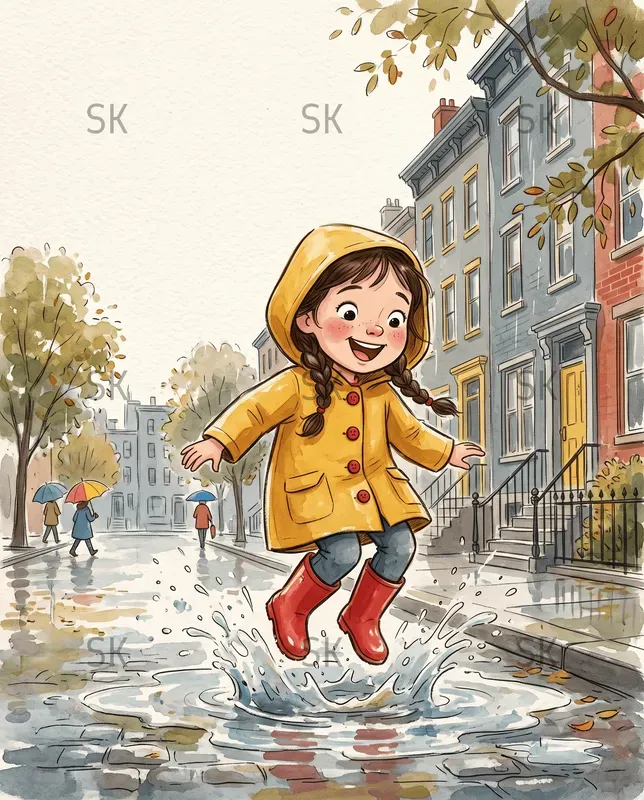 Cute Childrens Storybook Illustrations