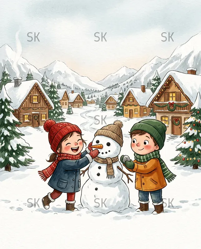 Cute Childrens Storybook Illustrations